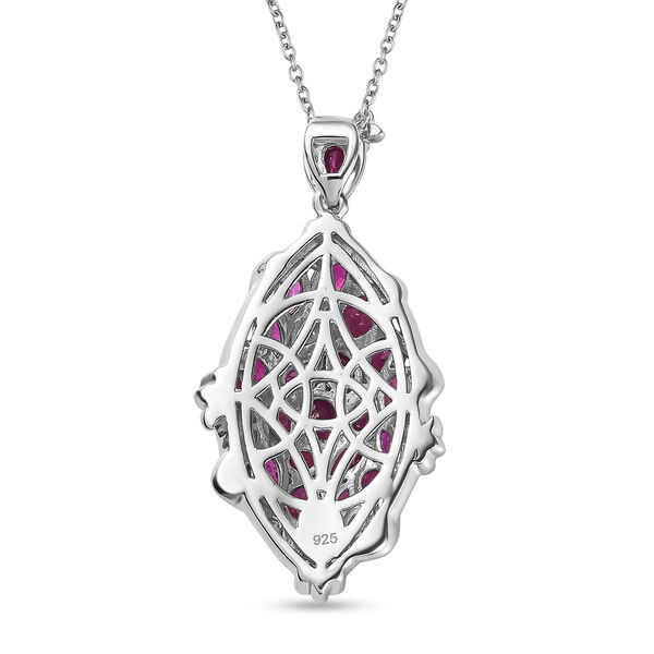 Afrikanischer Rubin-Anhänger mit 50cm Kette - 4,40 ct. image number 7