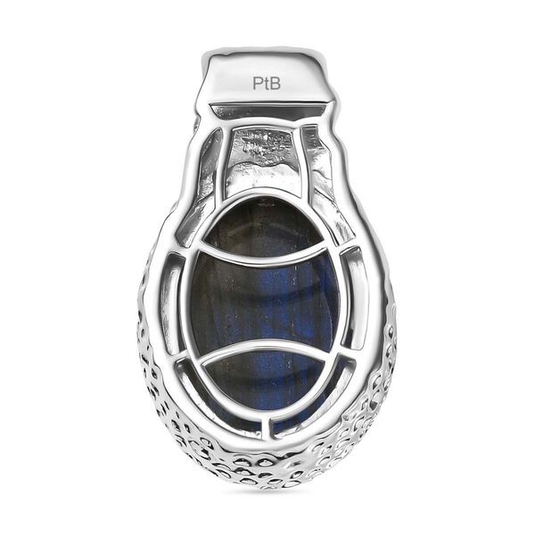 Labradorit Anh&auml;nger, Goldfarben ca. 11.93 ct image number 5