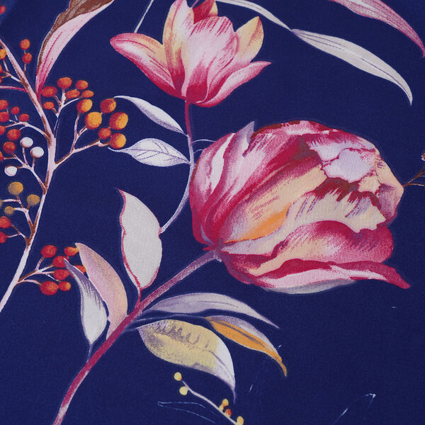 3er-Set: Bettbezug 135x200 cm, 2mal Kissenbezüge 80x80 cm und 40x80 cm, Dunkelblau image number 4