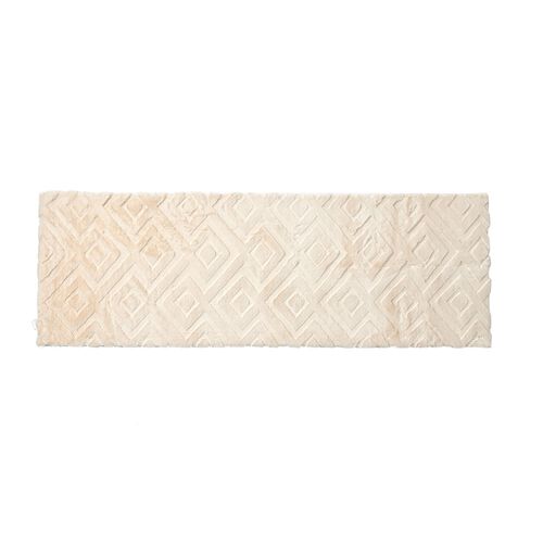 Moderner Teppich-Läufer,  60 x 180 cm, elfenbein image number 0