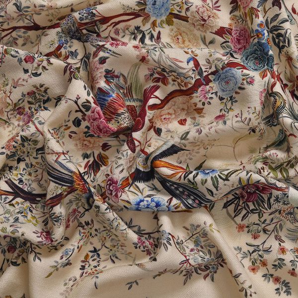 LA MAREY Foulard Quadratischer Schal, Weiß image number 9