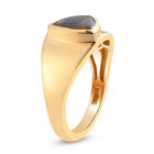 Ammolit-Ring, 925 Silber Gelbgold Vermeil  ca. 1,32 ct image number 4