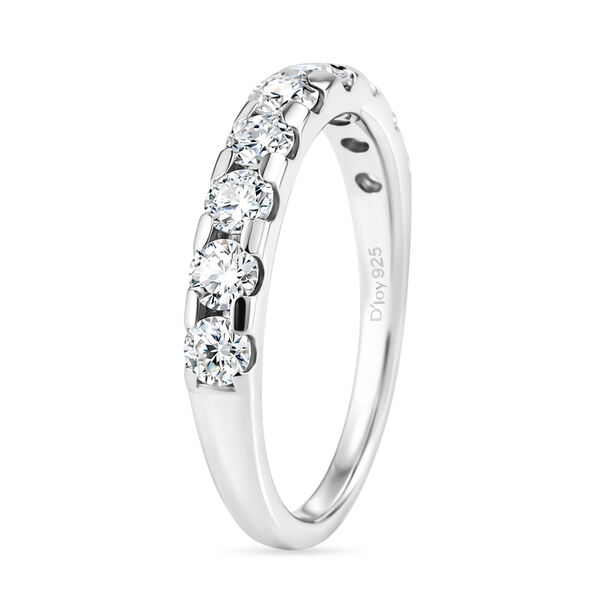 D'Joy Moissanit Ring, 925 Silber platiniert - 0,93 ct. image number 4