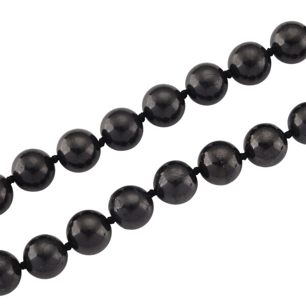 Shungit Kette ca. 76 cm, ca. 600.00 ct image number 4