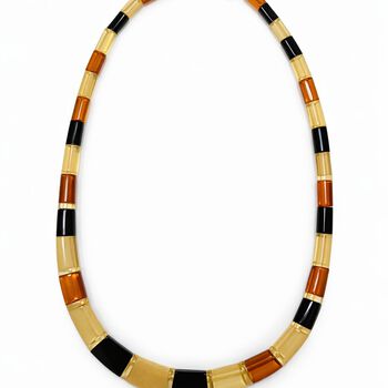 Nat&uuml;rlicher Baltischer Bernstein Halskette 45 cm