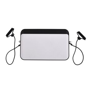 LIVMORE Vibrationsplatte Trainingsger&auml;t mit Fernbedienung, LED Display, Wei&szlig;