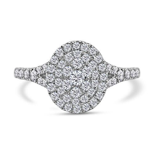 New York Kollektion - Weißer  I1 GH Diamant-Ring - 1 ct. image number 0