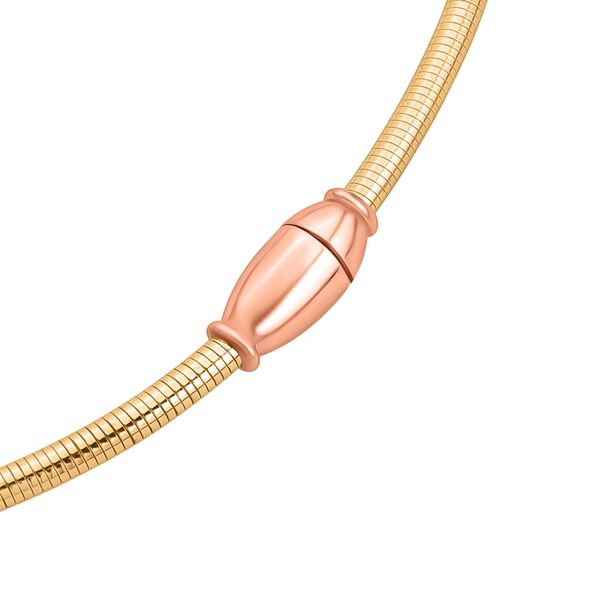 Bicolor Halskette ca. 48 cm ca. 38,40g image number 6