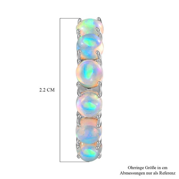 AA Natürliche, äthiopische Welo Opal Ohrringe - 3,34 ct. image number 6