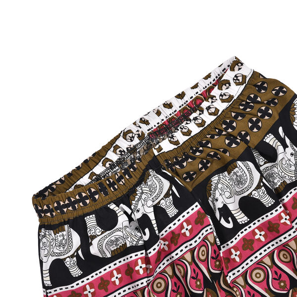 Hose für Damen, Rosa und schwarz image number 6