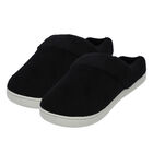 Anti-Ermüdung Comfort Memory Foam Hausschuhe, Größe 38, Schwarz