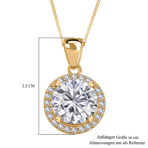 Moissanit Anh&auml;nger mit 45cm Kette - 1,72 ct. image number 7