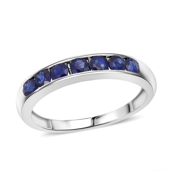 D'Joy Masoala Saphir (Fissure gef&uuml;llt) Ring 925 Silber rhodiniert (Gr&ouml;&szlig;e 20.00) ca. 1,20 ct image number 3