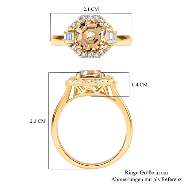 ILIANA AAA Turkizit und SI GH Diamant-Ring - 1,80 ct. image number 6