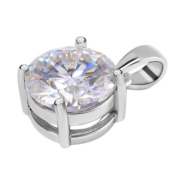 Moissanit Solit&auml;r Anh&auml;nger - 3,54 ct. image number 3