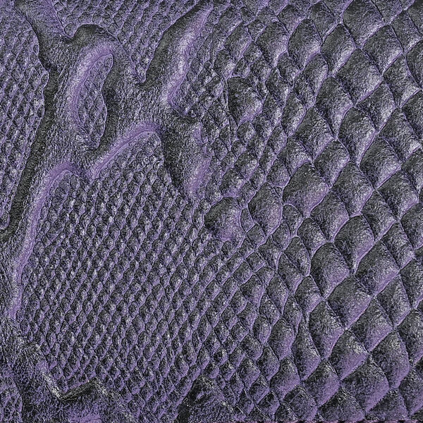 "RfidProtected 100% Python Embossed Genuine Leather Women's Wallet Color : Purple Size:7.25x4 INCH " image number 8