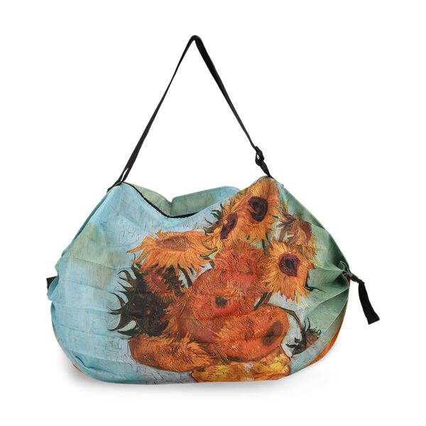 Shopper Tasche mit Sunflowers van Gogh Design, 40x30x12cm, , van Gogh image number 0