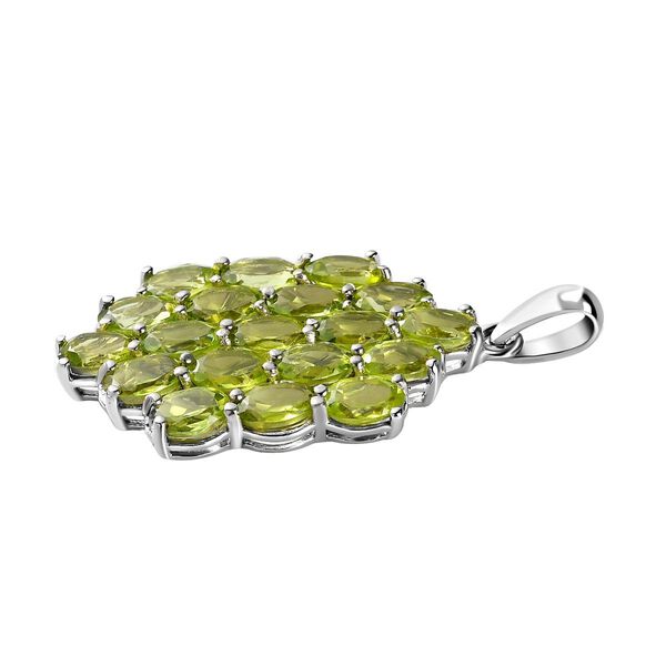 Peridot Anh&auml;nger - 7,45 ct. image number 4