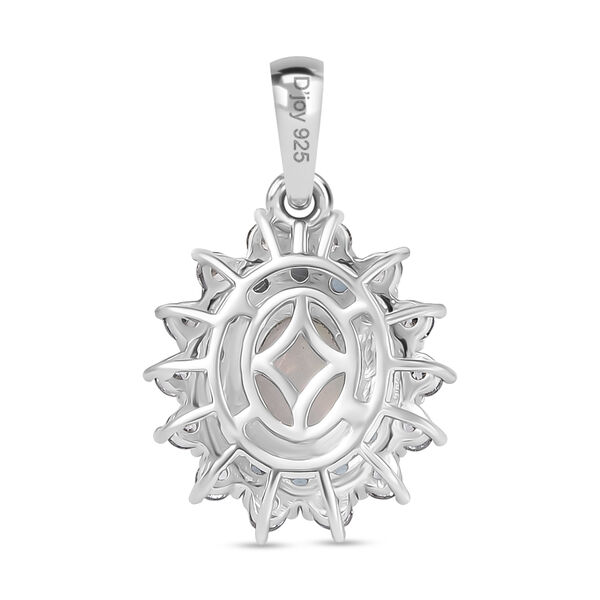 AA äthiopischer Welo Opal, blauer Apatit und Zirkon Ring und Anhänger image number 12