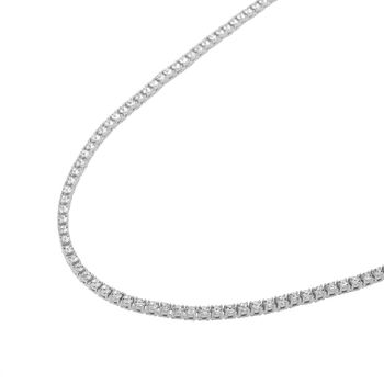 Kristall-Schmuckset in Silberton