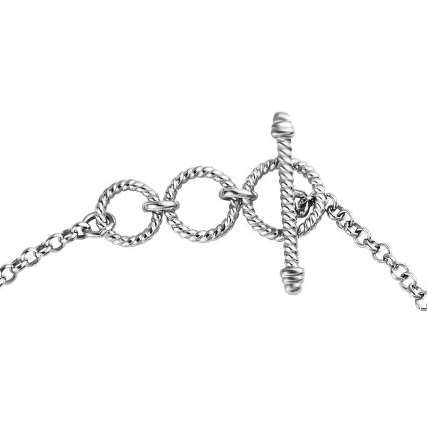 Sierra Nevada T&uuml;rkis und Mehrfach-Turmalin-Armband, 19 cm - 10,93 ct. image number 4