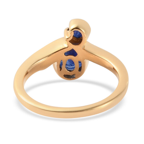 Masoala Saphir Bypass-Ring in Silber, 1,50 ct. image number 6