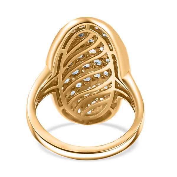 Himmelblauer Topas und London Blautopas Ring - 2,49 ct. image number 6