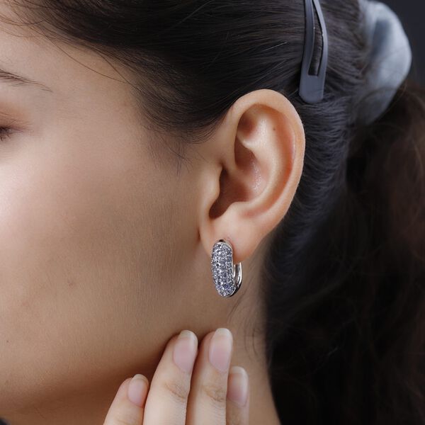 Tansanit Ohrringe - 3,04 ct. image number 3