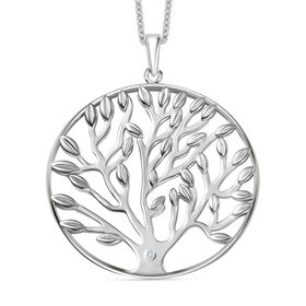 EVER TRUE Weißer Diamant Schmuckset ca. 50 cm ca.