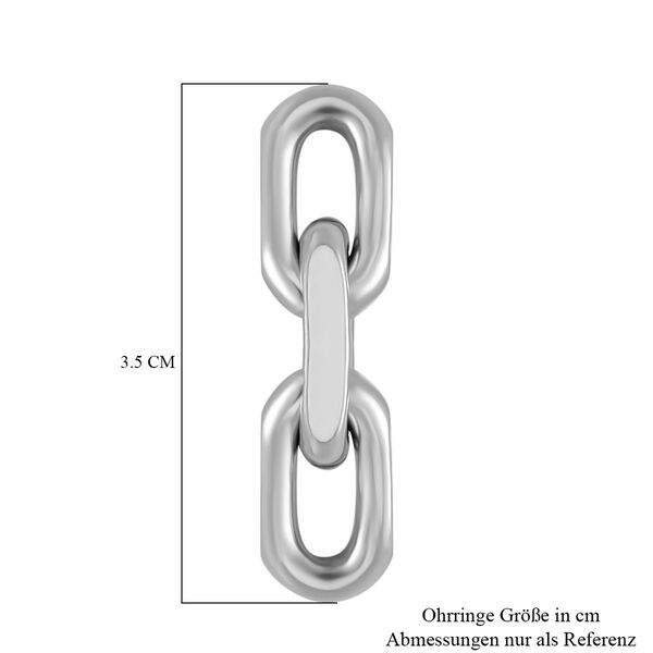 Reiner Edelstahl Ohrringe ca. 9,00g image number 6