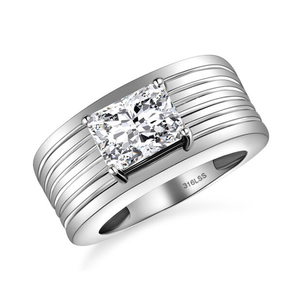 Wei&szlig;er Zirkonia-Ring - 2,48 ct. image number 4