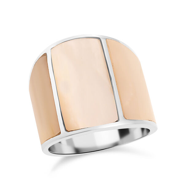 Royal Bali - Perlmutt Ring, 925 Silber (Gr&ouml;&szlig;e 18.00) image number 3