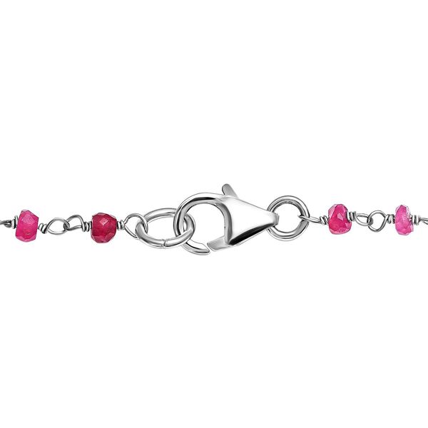 Blush afrikanische Rubin-Halskette image number 4