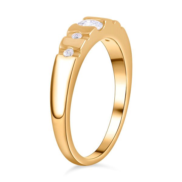 Moissanit Ring - 0,33 ct. image number 4