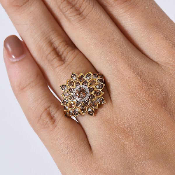 D'Joy AA Andalusit und Moissanit Ring - 1 ct. image number 3
