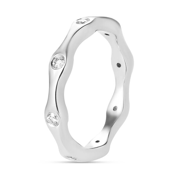 Diamant Ring 925 Silber platiniert  ca. 0,20 ct image number 5