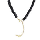 100% echte, natürliche, braune und schwarze Büffelhorn-Halskette image number 3