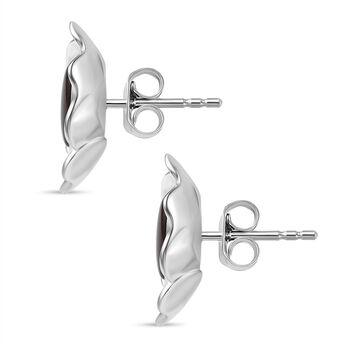 Ammolit Ohrringe 925 Silber rhodiniert ca. 2,36 ct.