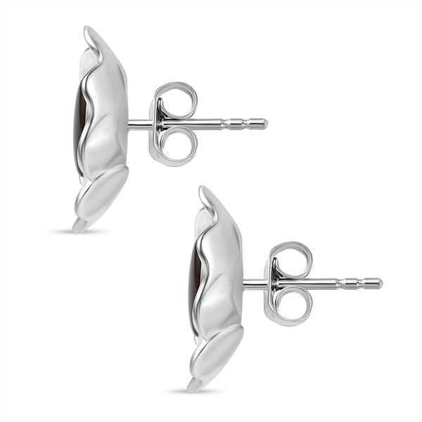 Ammolit Ohrringe 925 Silber rhodiniert ca. 2,36 ct. image number 4