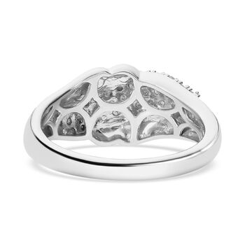 Wei&szlig;er Diamant-Ring - 0,25 ct.