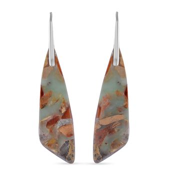 Imperial Jaspis Ohrringe ca. 27 ct.