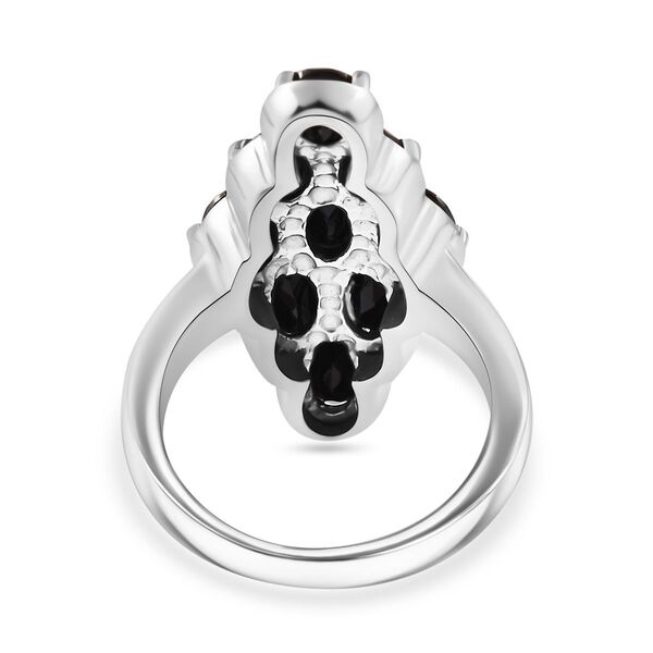 Schwarzer Spinell-Ring - 5,09 ct. image number 6