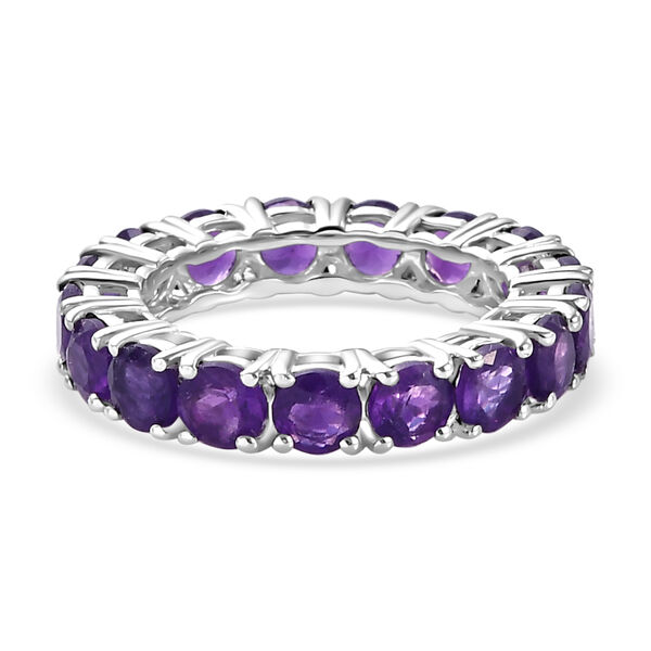 Lusaka Amethyst-Ring, 925 Silber platiniert  ca. 4,38 ct image number 5