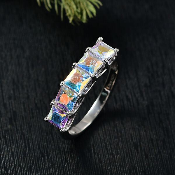 D'Joy Merkur mystischer Topas Ring 925 Silber rhodiniert (Gr&ouml;&szlig;e 16.00) ca. 2,25 ct image number 1