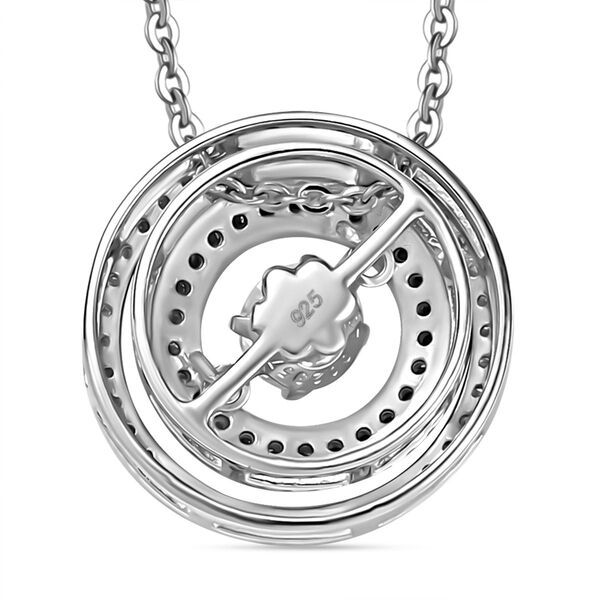 Moissanit Anh&auml;nger mit 50cm Kette - 0,94 ct. image number 5