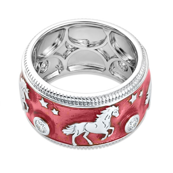 LUXURIANT DIAMOND - Lab Grown Diamant SI-GH Ring 925 Silber rhodiniert (Gr&ouml;&szlig;e 17.00) image number 6