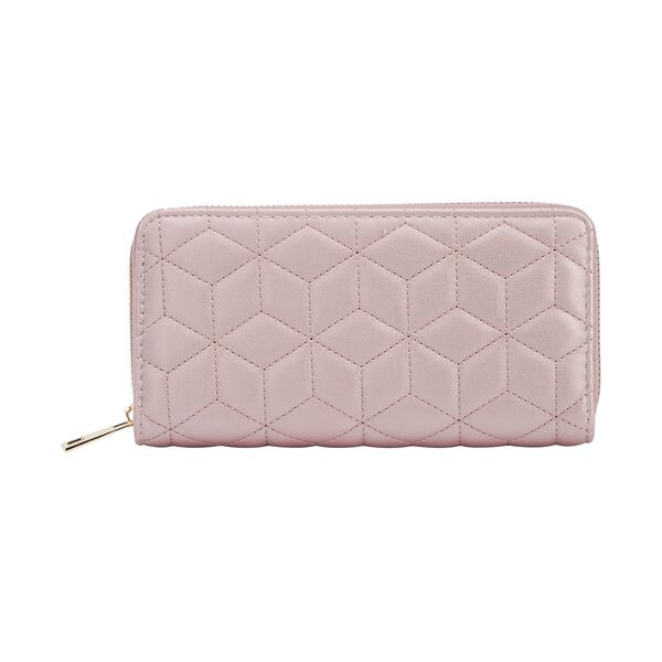 Brieftasche aus Kunstleder, Rosa image number 0