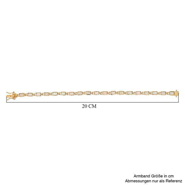 Nat&uuml;rliches, &auml;thiopisches Welo Opal-Armband, 19 cm image number 5