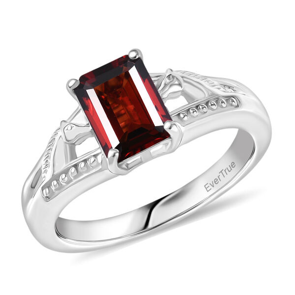 EVER TRUE Roter Granat Ring Nickelfreies Messing (Gr&ouml;&szlig;e 18.00) ca. 1,90 ct image number 3