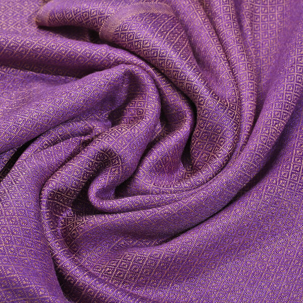 Doppelgewebter Schal, Lila image number 8